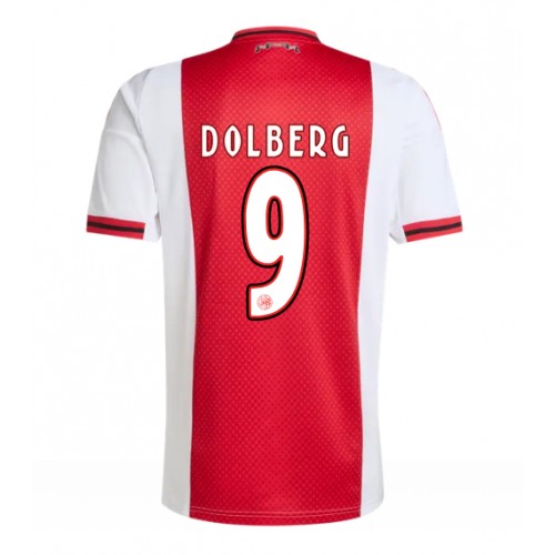 Ajax Kasper Dolberg #9 Hemmatröja 2025-26 Kortärmad
